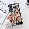 Anime Ryomen Sukuna JUJUSU Plating Phone Case For Xiaomi Redmi Note 14 15 Pro Plus 13 12 11 11S 11T 10 9S 9 5G Anti-Fall Airabag