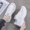 Women's shoes new spring women's leather surface trend platform student white shoes sports and leisure shoes