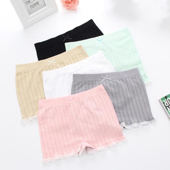 Women Briefs Breathable Flexible Elastic Lace Seamless Inside Wearing Polyester Protection Safety Ladies Briefs Summer Accessories