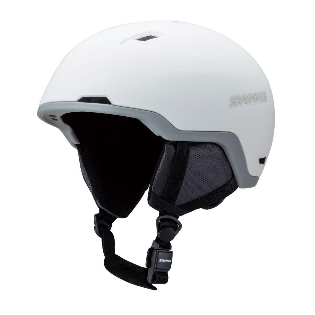 SWANS MIPS Ski and Snowboard Helmet for MIPS Size L with Size Adjustment and for Men and Sizes Adults, HSF-241 OW, (58cm-61cm), Off-White,