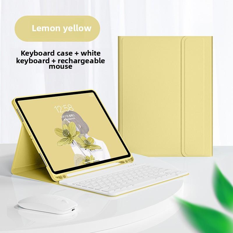 Bluetooth Keyboard Leather Case for IPad 10 10.2 with Pencil Slot Compatible Air 5 Pro 12.9 Mouse