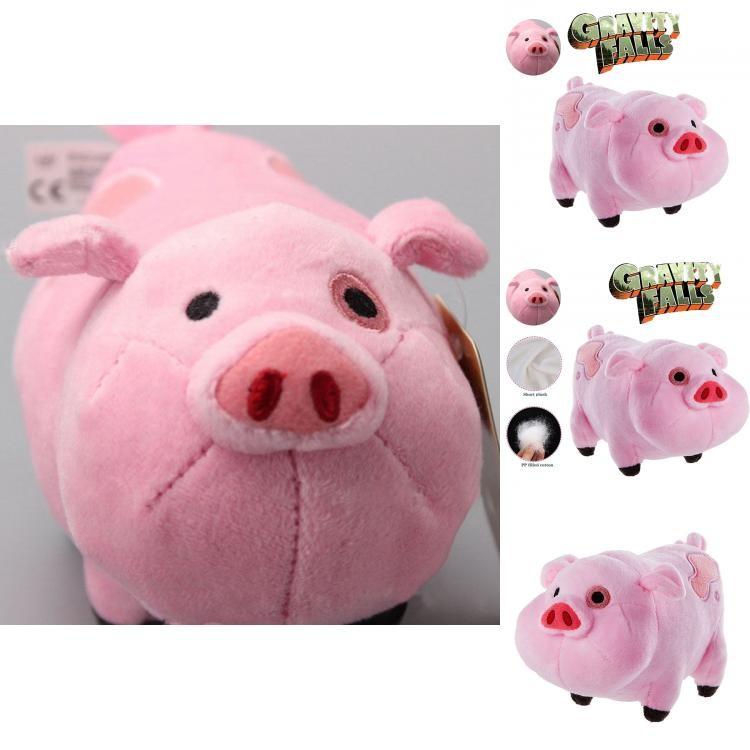 Peluche Waddles Maialino di Gravity Falls Peluche Bambola Regalo di Natale per Bambini Decorazioni