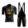 Herren Damen Radsport Trikot Trägerhose Set Rennrad Mountainbike Kleidung VAE Stil