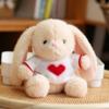 Cute Drooping Ear Bunny Plush Toy Soothing Doll Couple Bunny Birthday Gift