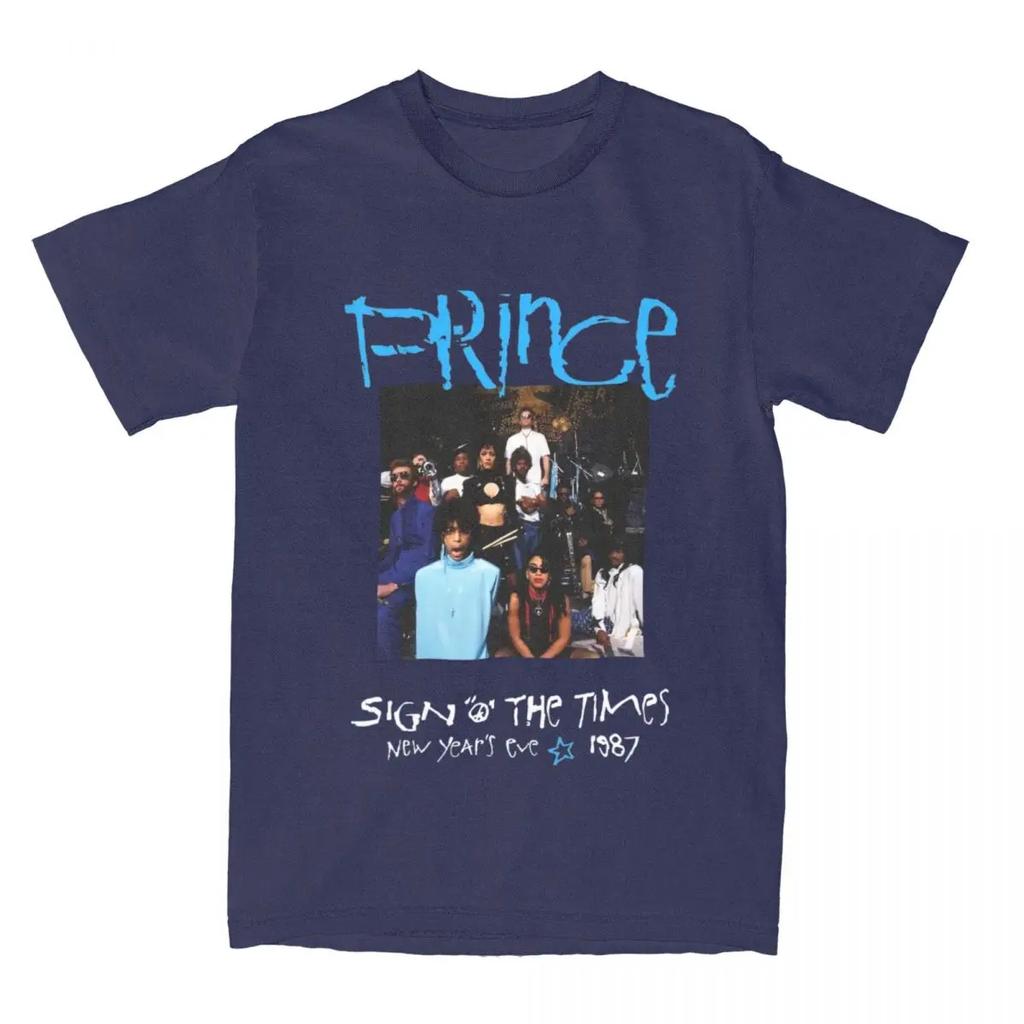 Prince Rogers Nelson T-Shirt Sommer Ästhetik T-Shirts Baumwolle Harajuku T-Shirt Für Männer Kurzarm Druck Tops