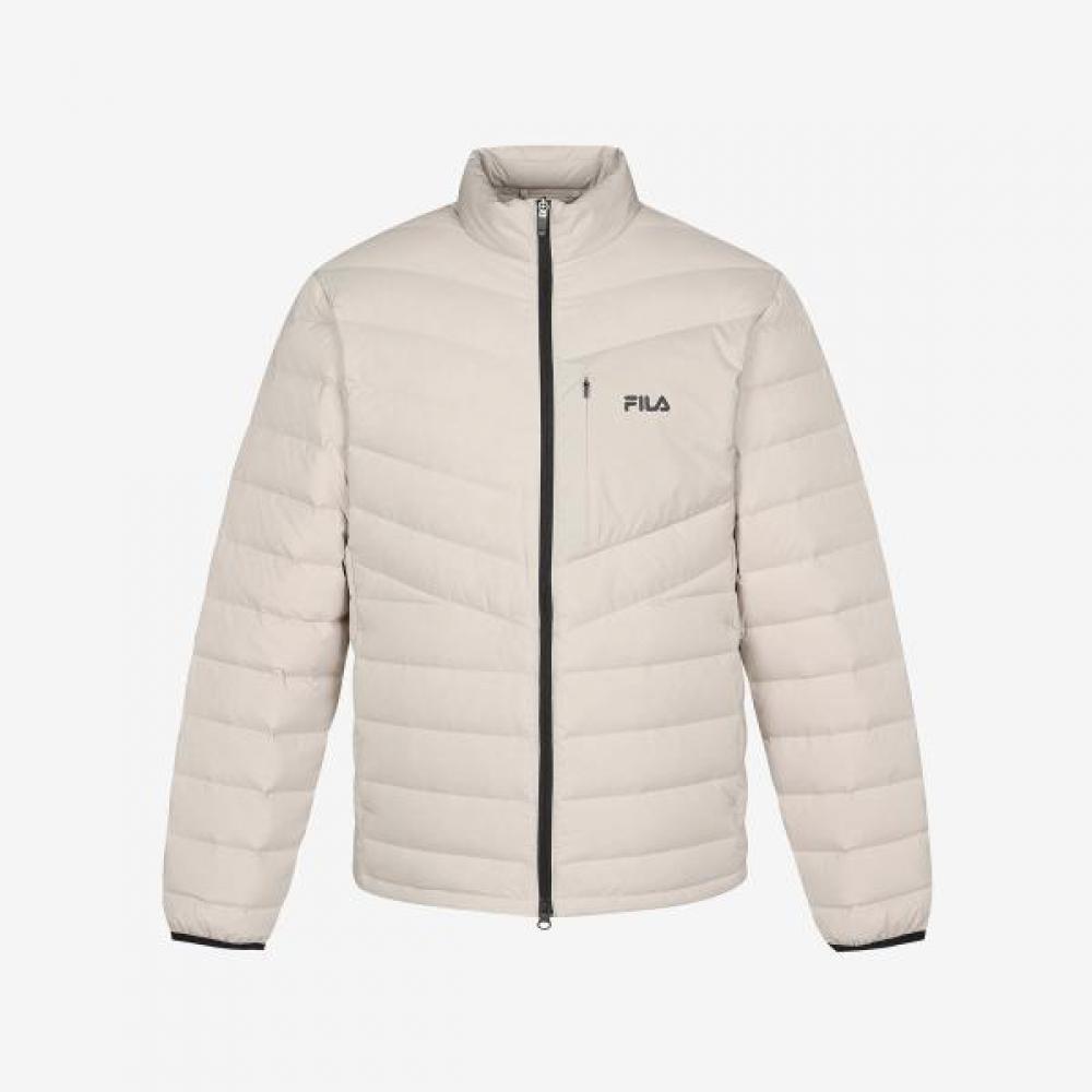 Легкий пуховый эластичный тубус Fila beige/95