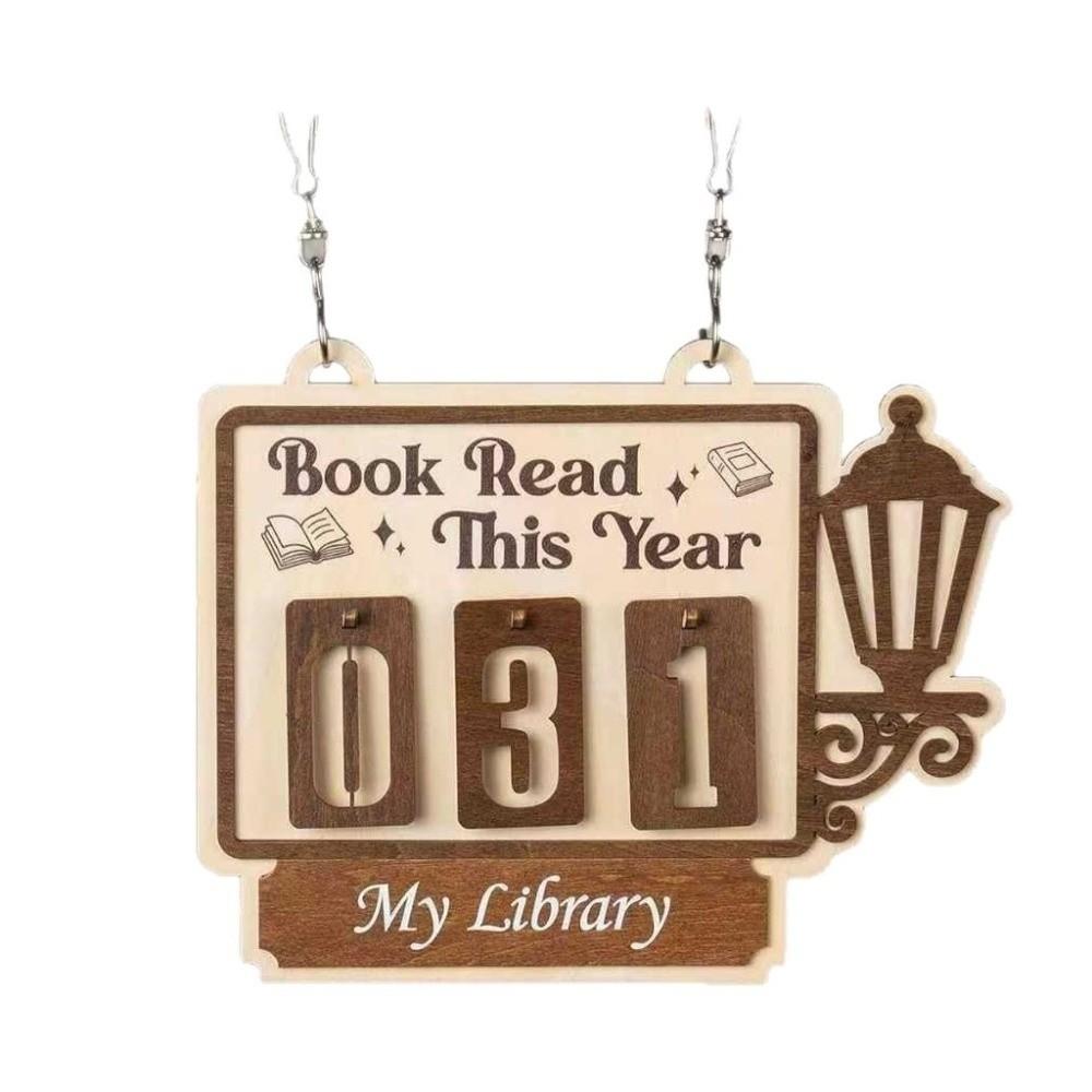 Books Read This Year Reading Counter Bookish Decor Bookish Decor Books Read Tracker Bookish Gift