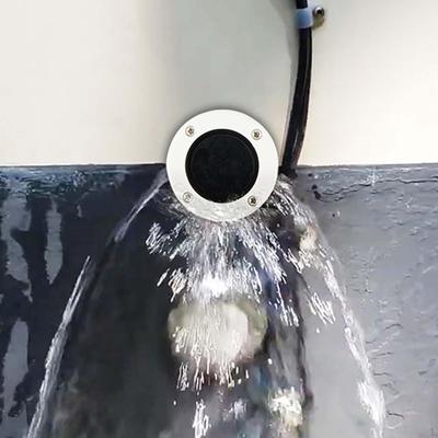 Scupper Valve,Marine Valve Assembly Professional,Boat Self Bailing Cockpit Mounted Marine