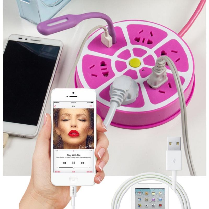 Creative Fashion Socket Intelligent Usb Charging Port With Premium Quality Materials For Versatile Use