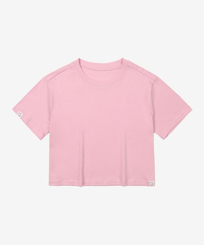 GRANDE LINE Essential Cotton Crop Top_10 Colors