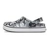 Off Court Printed Clog Kids Grey Black White 209150-066