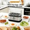 Cozedor de Ovos com Desligamento Automático 200W de Potência Cozinhador Rápido de Ovos Compacto Vaporizador de Ovos Uso em Dormitório