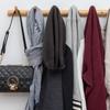 Umweltfreundliche Kleiderhaken aus natürlichem Holz, Wandaufhänger, Hut, Kleidung, Tasche, Ablage, Regal, Schlüsselhalter, Organizer, Haushalt