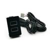 Power Dual Car Charger QC3.0 USB Audio Data Interface Socket Adapter for Cell Phone Charger For Suzuki SX4 Accessories