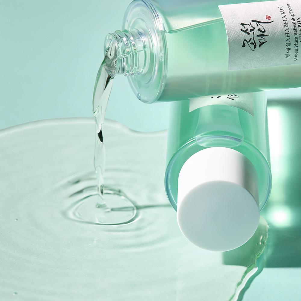 Beauty of Joseon Green Plum Refreshing Toner AHA + BHA – Gentle Exfoliating & Hydrating Care, Korean