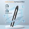 Hanboost C1 Ultrasonic Cutting Blade with Integrated LED Lighting - Three-Level Adjustable Ultrasonic Cutter with 24 Replacement Blades