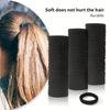100pcs High Elastic Hair Bands for Women Girls Black Basic Hair Tie Headband Simple Ponytail Holder Headwear Hair Accessories
