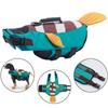 Pet Life Jacket Medium To Large Dogs Swimming Vest With Reflective Stripes Adjustable Hook-and-Loop