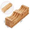 Bracelet Making Block Wooden Swage Groove Tool Forming Dapping Hardwood Large