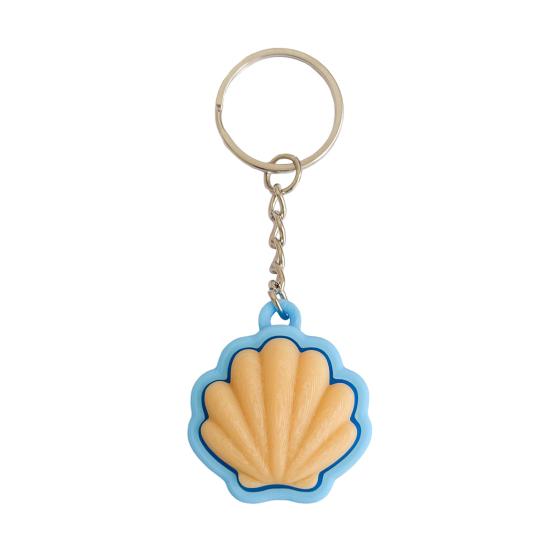 Keychain 3D Printing Sea Animal Design Turtle Crab Octopus Portable Pendant Decompression Stress Relief Key Chain