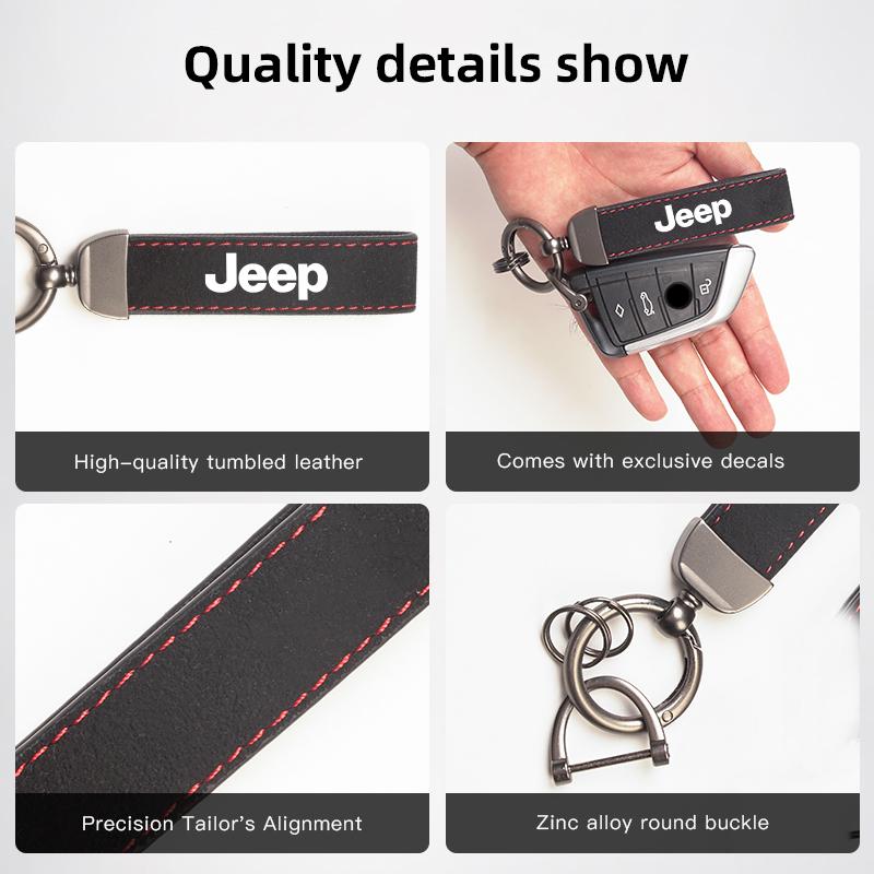 Car Tire Wheel Valve Caps Cover/Car Key Chain Ring Keychain For Jeep Wrangler Grand Cherokee Avenger Compass Wagoneer Gladiator AMR1