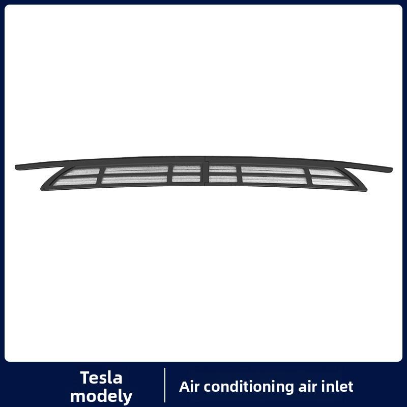 Car Sticker For Tesla Model 3 Y Juniper Highland Insect Proof Mesh Water Barrier Air Conditioning Inlet Dust Cover Wholesale Hot