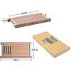 Guitar Footstool Made Of Wood. Classic Height-Adjustable Footrestbrand: Almi