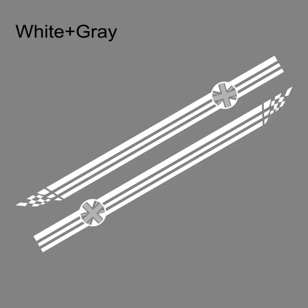 

2PC Union jack Car Body Side Stickers For Mini Cooper S JCW One F54 F55 F56 F60 R55 R56 R60 R61 Countryman Styling Accessories
