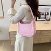 Trendy Versatile Women's Shoulder Bag Beautiful Stylish Crossbody Underarm Bag In Black White Pink And Brown Colors