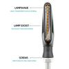 Compact LED Motorcycle Turn Signal Lights Sequential Flow Indicator