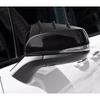 1 Pair Left & Right Side Rear-view Mirror Covers Trims Black ABS Fit for Toyota Sienna