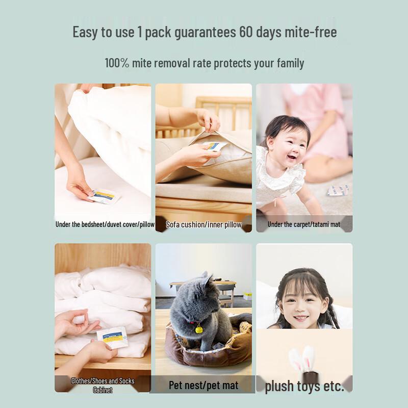 WECAN Herbal Mite Removal Sachets