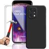Case - E.F.CONNECTION - OPPO Find X5 Pro - Silicone - Flexible - 2 Tempered Glasses
