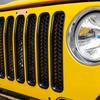 Car Front Hood Grille Ring Cover Protective Sticker For Jeep Wrangler TJ 1997-2006 Car Exterior Accessories 