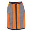 Polyester Thin Fabric Reflective Dog Vest Fluorescent Orange Dog Safety Jacket  Daily Outdoor Trip