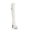 Sexy Winter Over the Knee Boots Women Platform High Heels Women's High Boot Waterproof Black Red White Long Party Shoes Big Size