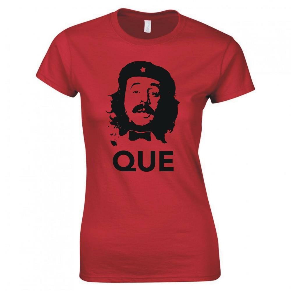 Inspired By Fawlty Towers Unisexuel Que Ladies Skinny Fit Tshirt S