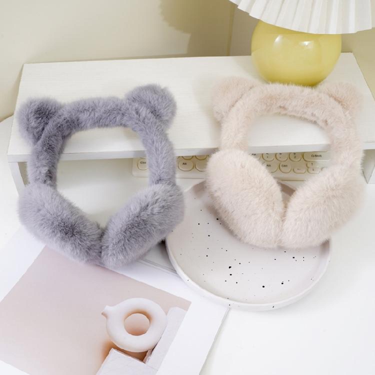 Cartoon Plush Ear Muffs Women Girl Cold Weather Ear Warmer Sport Ear Protectors