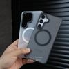 For Samsung Galaxy S26 Ultra S26+ Case Matte Translucent For Magsafe Magnetic Bracket Protect Cover For Galaxy S26 Shell Bumper