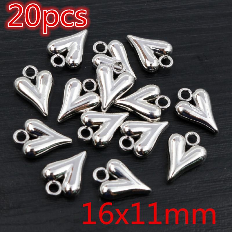 New Fashion Antique Silver Plated Bird Moon Heart Deer Chrams Metal Alloy Pendant DIY Charms DIY Jewelry Making Findings