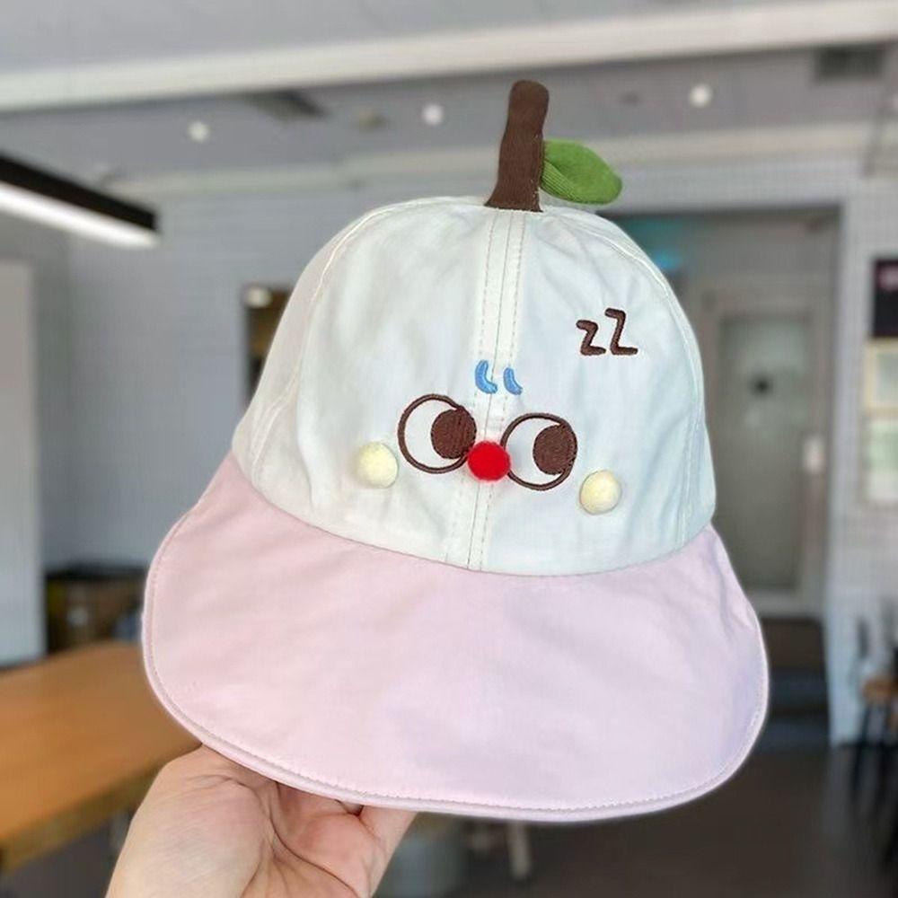 Wide Brim Baby Hat Adjustable Duck Tongue Cap New Sun Hat Outdoor