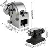 Dividing Head 4 Inch Indexing Head Milling 100MM Semi-Universal Dividing Head 4 Inch 3 jaw Chuck Dividing Head Set with Index Plates and Tailstock for