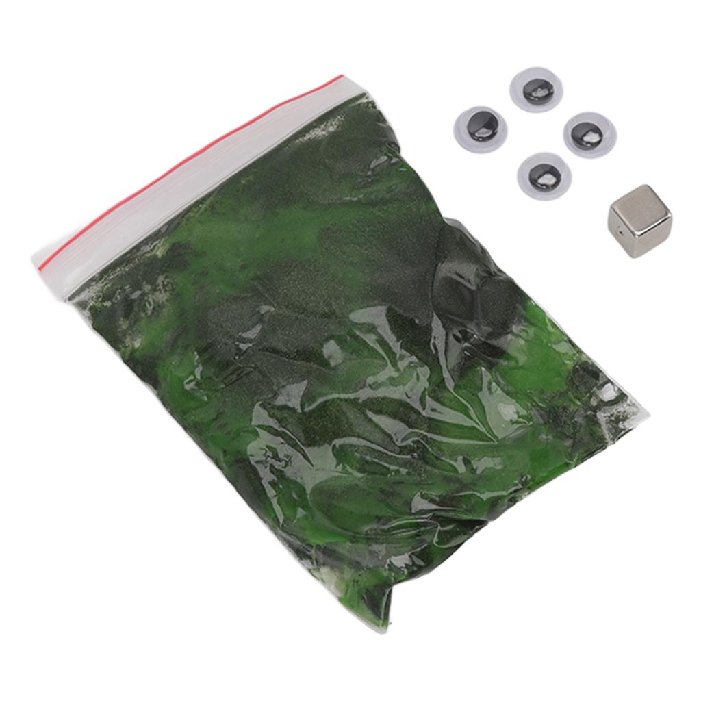 Μαγνητικός Στόκος Υψηλής Ελαστικότητας Ασφαλής Ρητίνη Μαγνητική Αναπηδούσα Λάσπη Παιχνίδια Ανακούφισης Στρες με Μαγνήτη Πράσινο