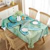 Octopus Rectangular Tablecloth Marine Life Ocean Theme Art Decor Rectangular Tablecloth Decor Kitchen Dining Room Get Together
