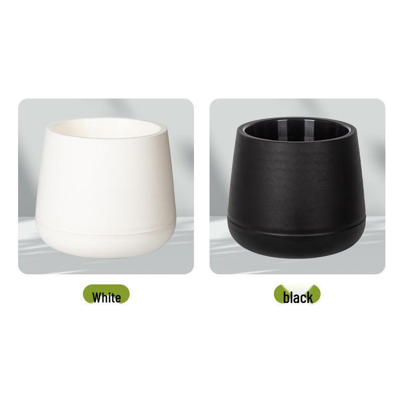 Nordic Style Large Cream Art Flower Pot for Living Room