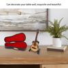 Linde und Metall  ature Elektrische Gitarre Modell   Musikinstrument Ornamente