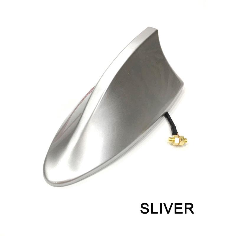 Car Shark Fin Antenna Cover Automotive Top Roof Aerials AM/FM Radio Signal Base with Adhesive Tape For Nissan Honda Toyota