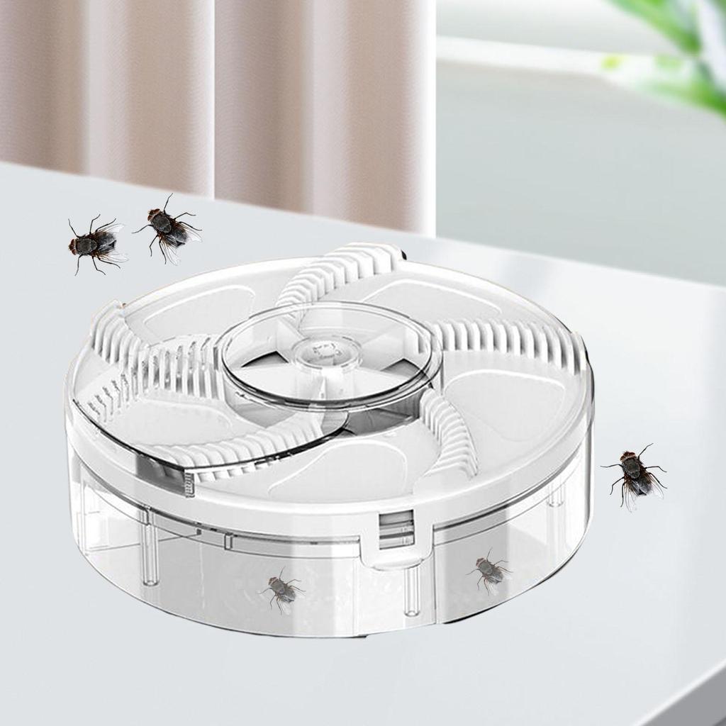 Automatyczny Łapacz Much Akumulatorowy Elektryczny Muchołapka Ładowanie USB do Gospodarstwa Domowego Restauracji Na Zewnątrz