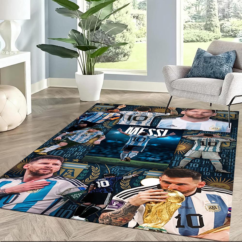 Messi 95 Carpet Suitable for Bedrooms Playrooms Game Room Entryway Anti-slip Rug Office home decor Gift for Festivals