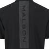 MALBON GOLF Performance Short Sleeve Polo Shirt Black (Man)